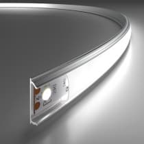 LL-2-ALP012 Гибкий алюминиевый профиль для LED ленты (под ленту до 10mm)