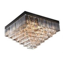 Потолочная люстра Newport 31100 31117/PL black+gold