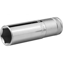 Торцовая головка удлиненная KRAFTOOL 1/2", 16 мм, Cr-V сталь, хромированная 27807-16_z01