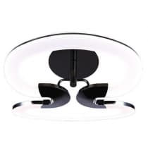 Потолочный светодиодный светильник IDLamp Gala 410/2PF-LEDWetasphalt