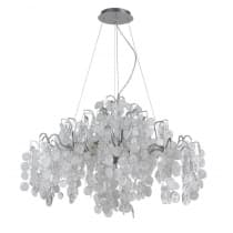 Подвесная люстра Crystal Lux TENERIFE SP9 SILVER