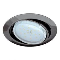 Встраиваемый светильник Ecola GX53 FT9073 черный хром FB5390ECB
