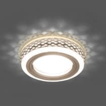 Встраиваемый светильник Gauss Backlight BL083 белый/белый GU5.3 3W Led 3000K
