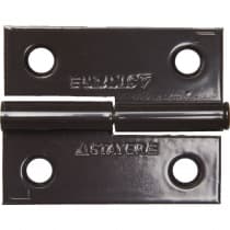 Петля разъемная MASTER STAYER 50 x 43 x 1.8 мм, 1 шт., цвет коричневый, левая 37613-50-3L