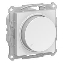 Systeme Electric AtlasDesign Белый Светорегулятор (диммер) повор-нажим, LED, RC, 400Вт, мех. ATN000123