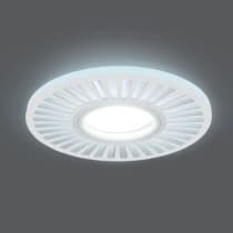 Встраиваемый светильник Gauss Backlight BL136 белый GU5.3 3W Led 4000K