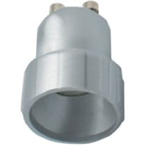 Переходник Ecola base  с цоколя GU10 на E14 Серебряный A1T14SEAY