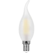 Лампа светодиодная филамент FERON LB-714, C35T (свеча на ветру), 11W 230V E14 4000К 38011
