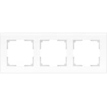 Рамка на 3 поста Werkel Favorit WL01-Frame-03  белый матовый W0031105