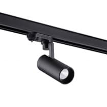 Трехфазный трековый светодиодный светильник IP20 LED 10W 220-240V HELIX 358254 PORT NT19 046 черный