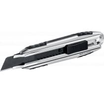 Нож OLFA с сегментированным лезвием 18 мм, цельная алюминиевая рукоятка, AUTOLOCK фиксатор, X-design OL-MXP-AL