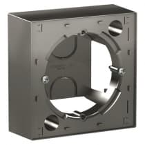Монтажная коробка на 1 пост Schneider Electric Atlas Design Сталь ATN000900