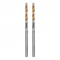 Сверло спиральное по металлу 3,2 x 65мм, Р6М5, Golden Tip, многогранная заточка, 2шт. Denzel 718269