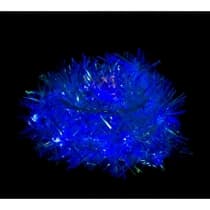 Гирлянда мишура FERON CL40, 100LED, (синий), статичная (постоянного свечения) 26801