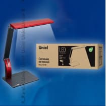 Настольная лампа Uniel TLD-503 Red LED 546Lm 5000K Dimer USB 06533