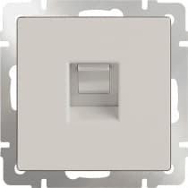 Розетка телефонная RJ-11 Werkel WL03-RJ-11-ivory слоновая кость 4690389046254