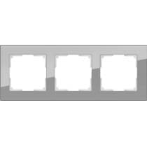 Рамка на 3 поста Werkel Favorit WL01-Frame-03 серый 4690389061271