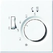Термостат комнатный, 10(4)А JUNG LS 990 Светло-серый TRLS231LG