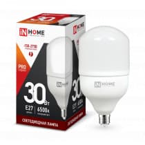 Лампа светодиодная LED-HP-PRO 30Вт 230В Е27 6500К 2700Лм IN HOME 4690612031088