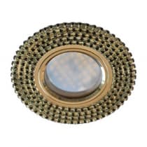 Встраиваемый светильник Ecola MR16 DL1662 GU5.3 Glass хром/прозрачный/черный FB16RGECB