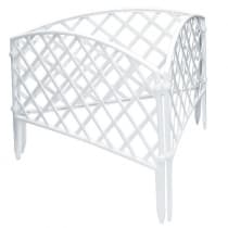 Забор декоративный Сетка, 24 х 320 см, белый, Россия, Palisad 65021