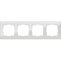 Рамка на 4 поста Werkel Favorit WL01-Frame-04 дымчатый 4690389061332