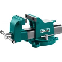 Стальные слесарные тиски KRAFTOOL STEEL, 100 мм 32701-100