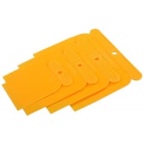 Шпатели STAYER 50, 80, 100, 120 мм, 4 шт "японские" пластмассовые 1010-H4