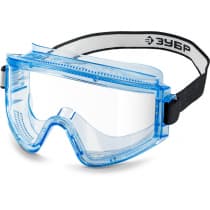 Защитные очки ЗУБР ПАНОРАМА П прямая вентиляция, увеличенный угол обзора, Профессионал 110231