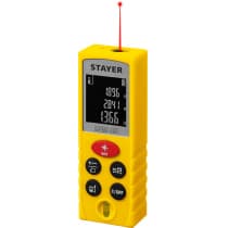 Дальномер лазерный, "LDM-40", дальность 40 м, 5 функций, STAYER Professional 34956