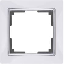 Рамка на 1 пост Werkel Snabb WL03-Frame-01-white белый 4690389046100