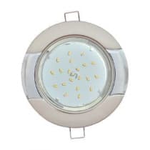 Встраиваемый светильник Ecola GX53 H4 9012 жемчуг-хром FZ71H4ECB