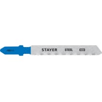 STAYER T118A, полотна для эл/лобзика, HSS, по металлу (1,5-2мм), Т-хвостовик, шаг 1,2мм, 50мм, 2шт, STAYER Professional 15993-1.4_z02