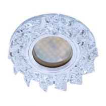 Встраиваемый светильник Ecola MR16 DL1661 GU5.3 Glass хром/прозрачный FE16RNECB