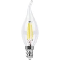 Лампа светодиодная филамент FERON LB-714, C35T (свеча на ветру), 11W 230V E14 2700К 38010