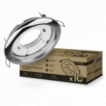 Светильник встраиваемый GX53R-standard RC-10PACK металл под лампу GX53 230В хром (10 шт./упак.) IN HOME 4690612036304