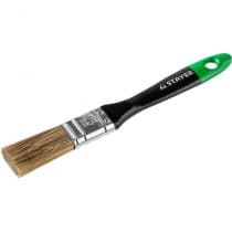 Кисть плоская STAYER 25 мм, 1", щетина искусственная, деревянная ручка KANEKARON-EURO 0106-025