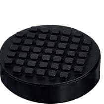 Опора резиновая ЗУБР для домкрата D65 / d37 / H27 мм, РГ-37 43007-37 Профессионал