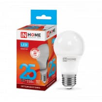 Лампа светодиодная LED-A65-VC 25Вт 230В Е27 4000К 2250Лм IN HOME 4690612024080
