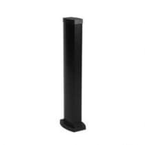 Мини-колонна Snap-On алюминиевая с крышкой из пластика, 2 секции, высота 0,68 метра, цвет черный Legrand 653025