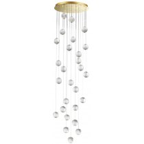 Подвесная люстра Odeon Crystal 5008/120L