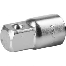 Адаптер для торцовых головок увеличивающий KRAFTOOL 1/2"F х 3/8"M, хромированный 27841_z01