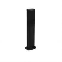 Универсальная мини-колонна алюминиевая с крышкой из алюминия 1 секция, высота 0,68 метра, цвет черный Legrand 653105