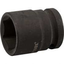 Торцовая головка ударная KRAFTOOL 1/2", 22 мм, Cr-Mo сталь, фосфатированная 27940-22_z01
