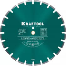 LASER-ASPHALT 400 мм, диск алмазный отрезной по асфальту, KRAFTOOL 36687-400