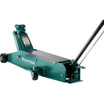 Домкрат подкатной гидравлический KRAFTOOL 10т, 160-560 мм, удлиненный High-Lift 43455-10