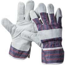 Перчатки рабочие кожаные  STAYER XL, материал основы хлопчатобумажная ткань+ спилковая кожа 1130-XL