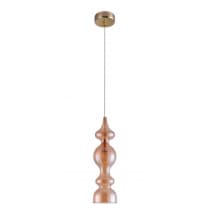 Подвесной светильник Crystal Lux IRIS SP1 A AMBER