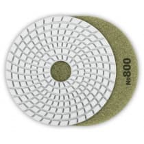 ЗУБР 100мм №800 алмазный гибкий шлифовальный круг (Черепашка) для мокрого шлифования 29866-800