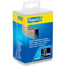 RAPID 30 мм скобы узкие, супертвердые, закаленные тип 606, 3600 шт 40303096